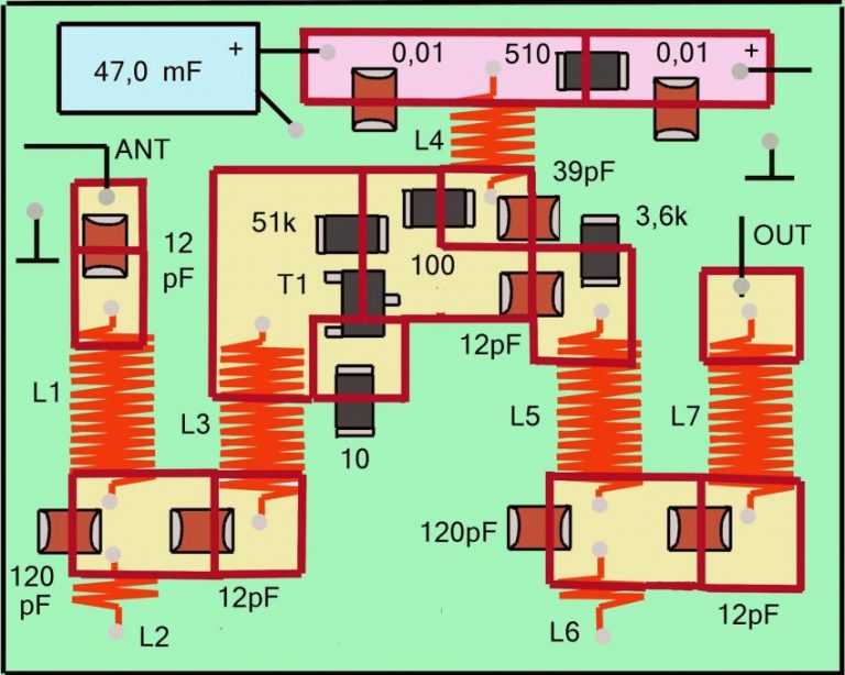 Антенный усилитель своими руками - простые схемы усилителей сигнала