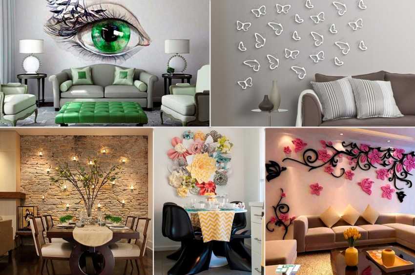 Элементы декора в интерьере своими руками