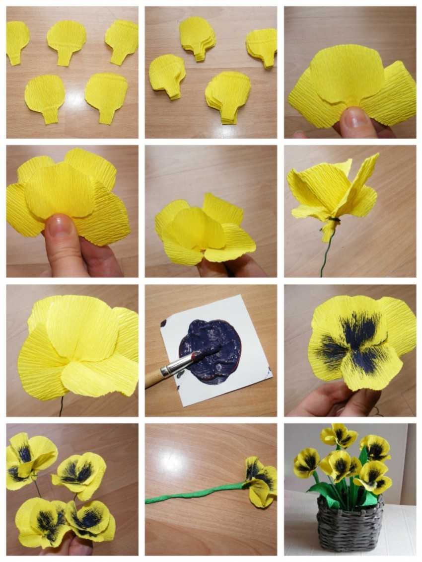 Цветы из бумаги своими руками: подробная инструкция как изготовить бумажныецветы
